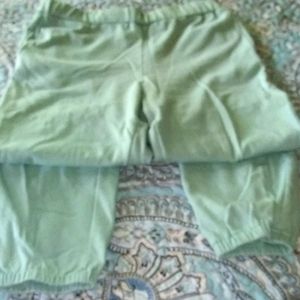 Mint green sweat pants